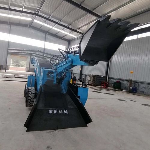 【銅礦開采扒挖機(jī)扒渣裝載機(jī)膠輪式電動(dòng)扒渣機(jī)宏圖廠家生產(chǎn)直銷】- 